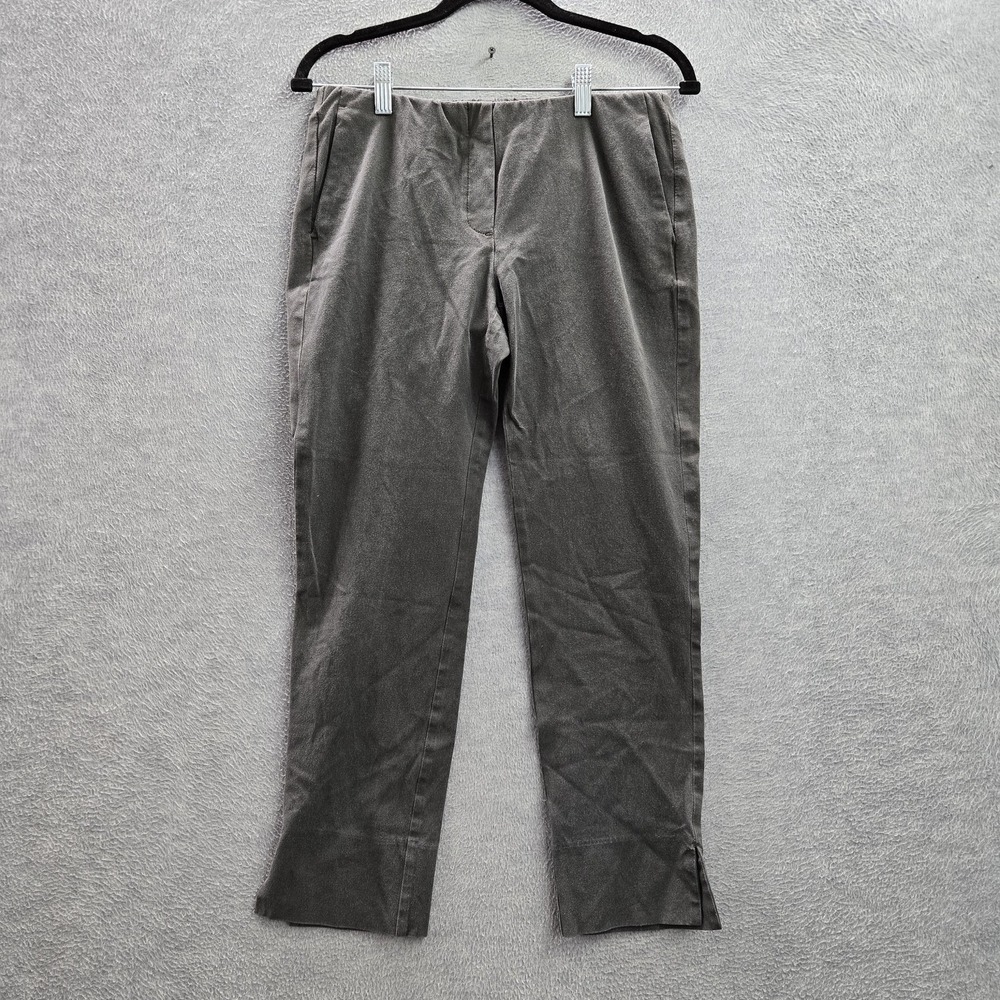 J. Jill Women Pants 4 Gray Dress Pants Premium Bi-Stretch 29" Inseam